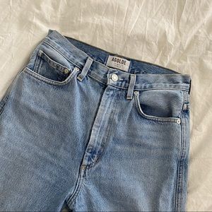 AGOLDE Pinch Waist High Rise Kick Jeans